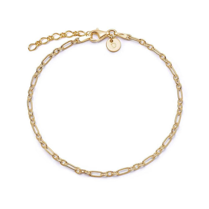 Daisy London Gold Plate Apollo Chain Anklet