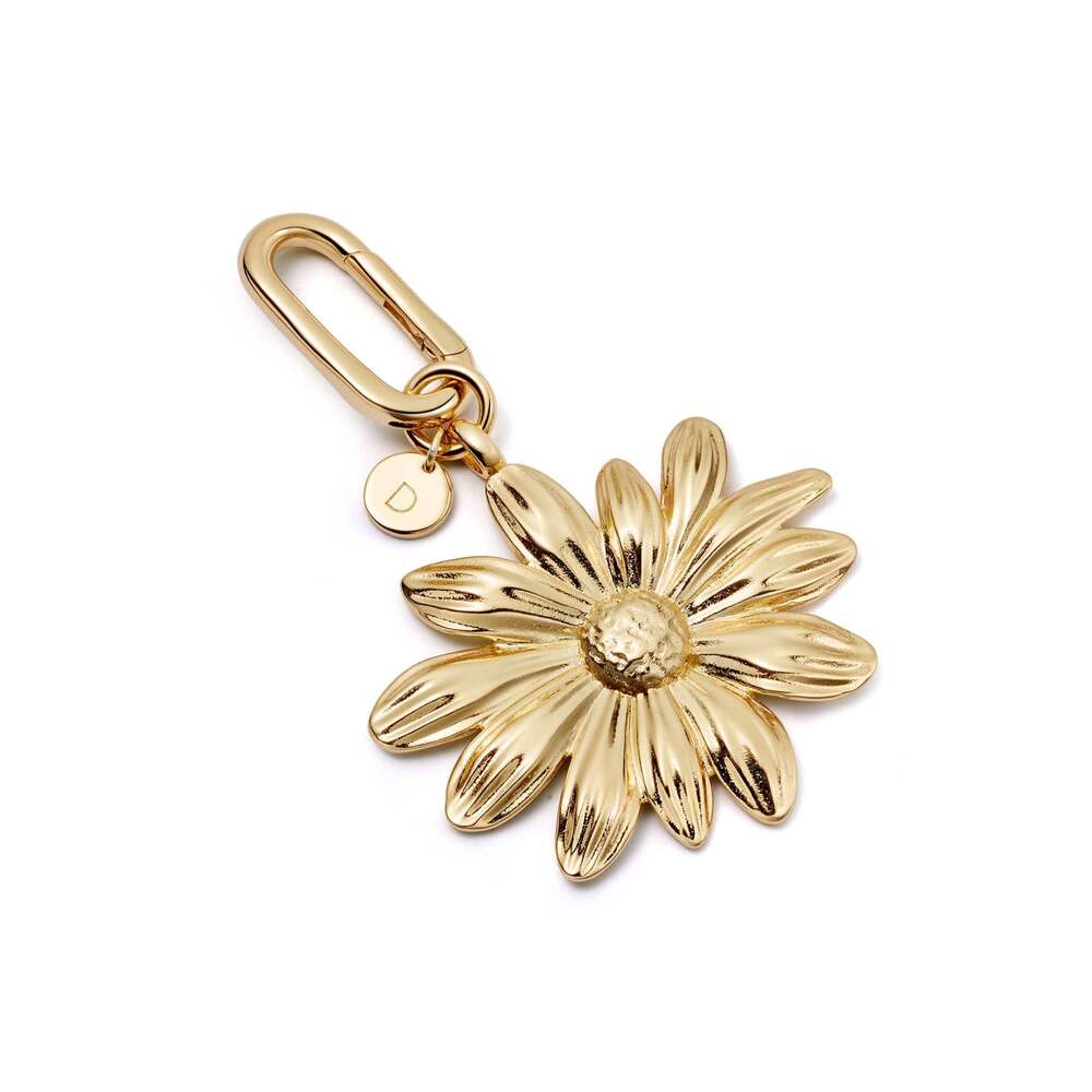 Daisy London Gold Plate Bag Charm