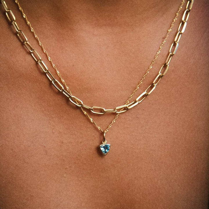 Daisy London Gold Plate Birthstone Charm Pendant Additional Image - 10