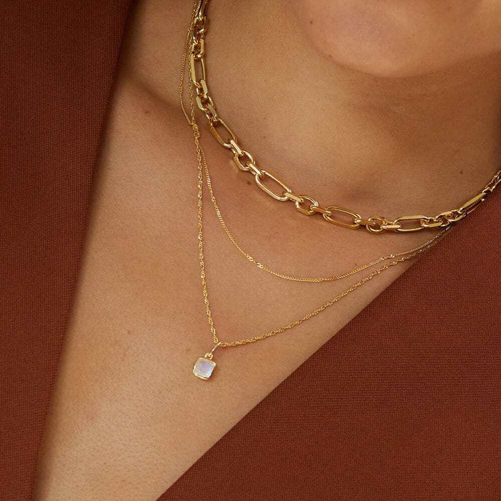 Daisy London Gold Plate Birthstone Charm Pendant Additional Image - 15