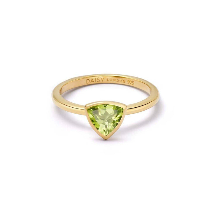 Daisy London Gold Plate Birthstone Ring