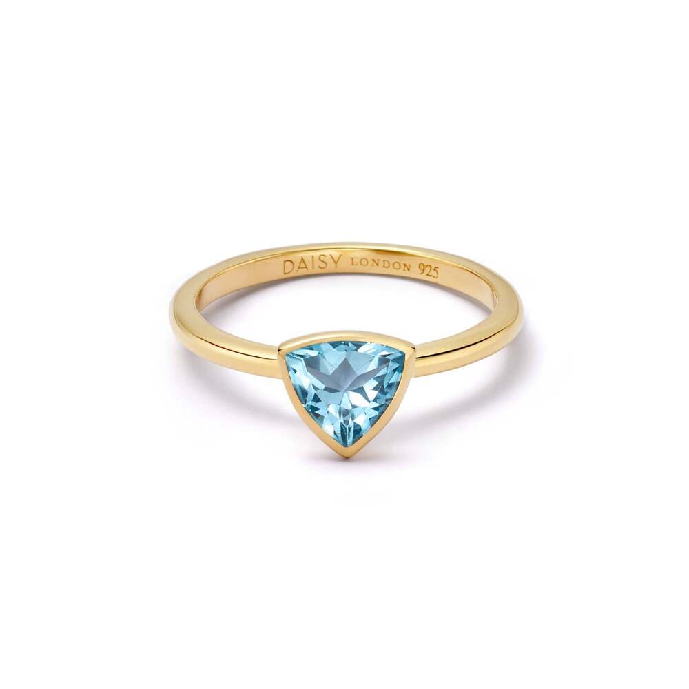 Daisy London Gold Plate Birthstone Ring Additional Image - 13