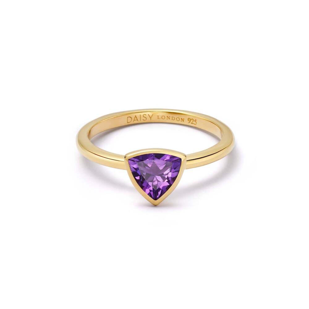 Daisy London Gold Plate Birthstone Ring Additional Image - 18