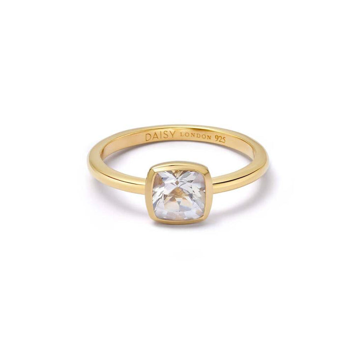 Daisy London Gold Plate Birthstone Ring Additional Image - 24
