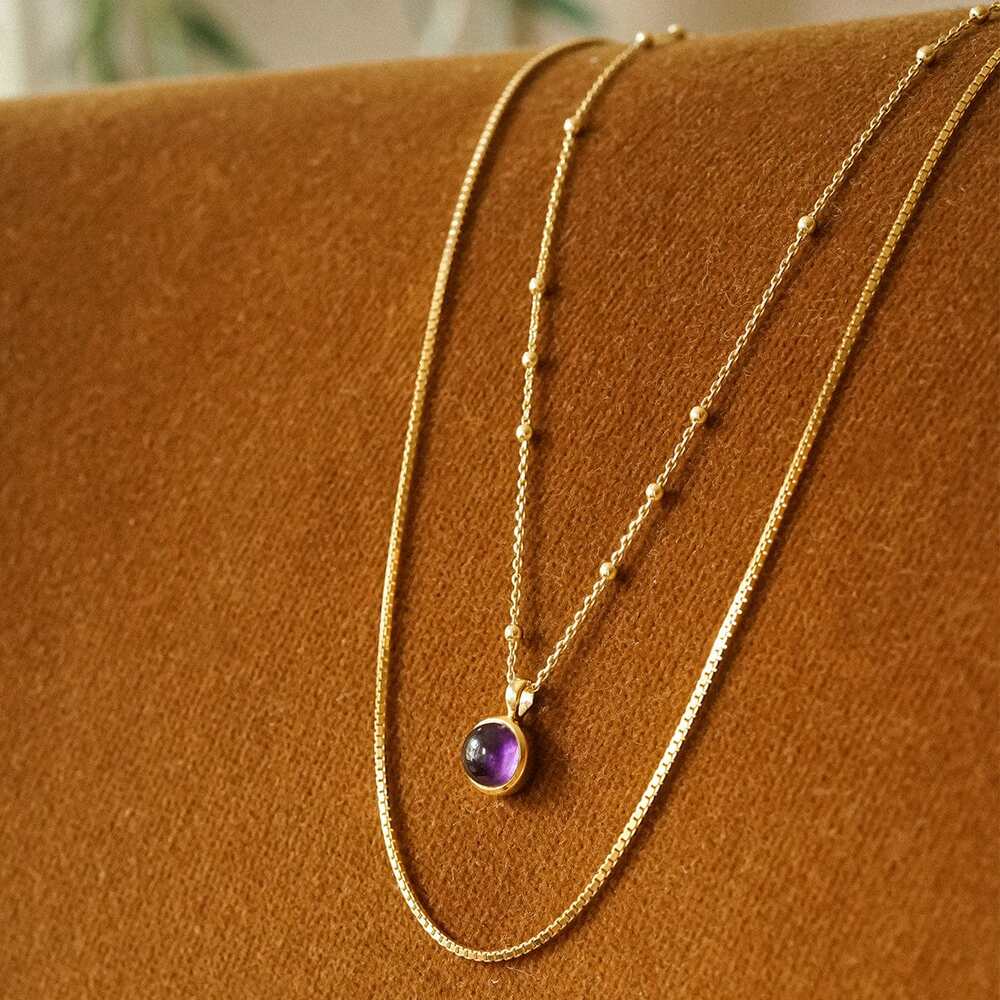 Daisy London Gold Plate Box Layering Chain Necklace Additional Image - 2
