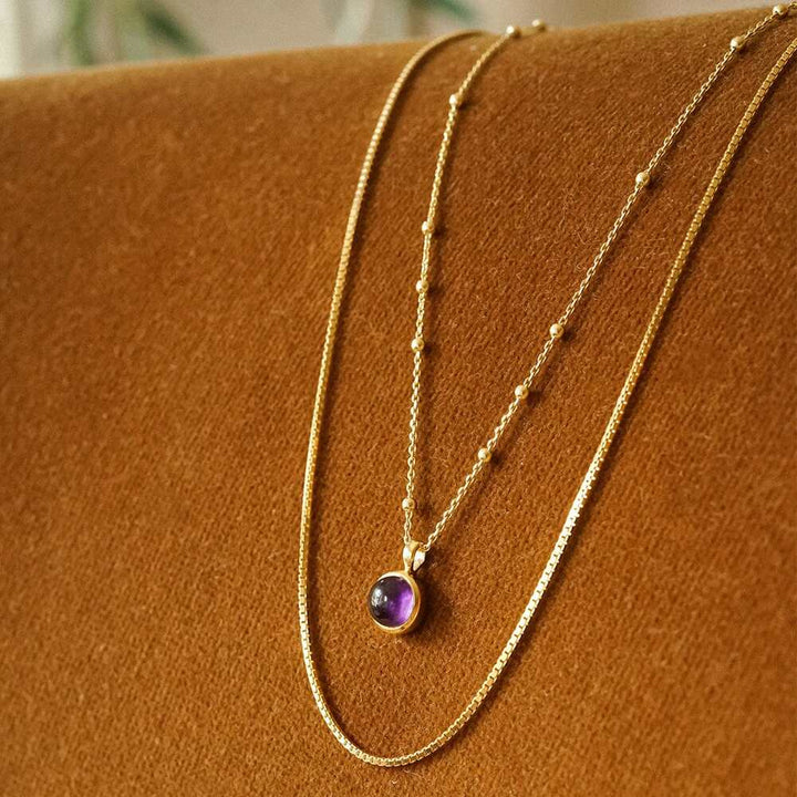 Daisy London Gold Plate Box Layering Chain Necklace Additional Image - 2