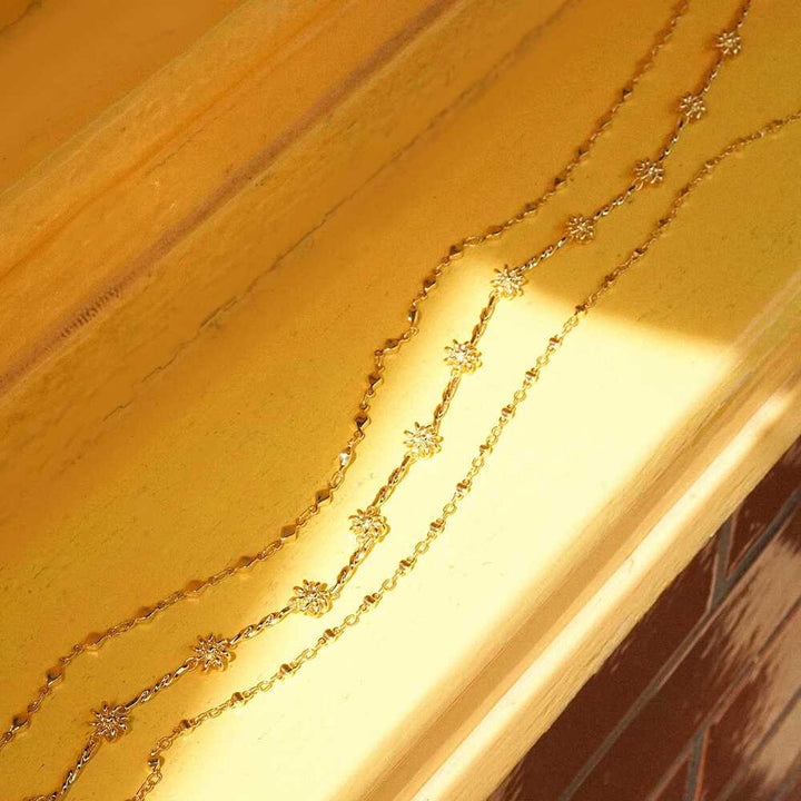 Daisy London Gold Plate Chain Twist Necklace Additional Image - 4