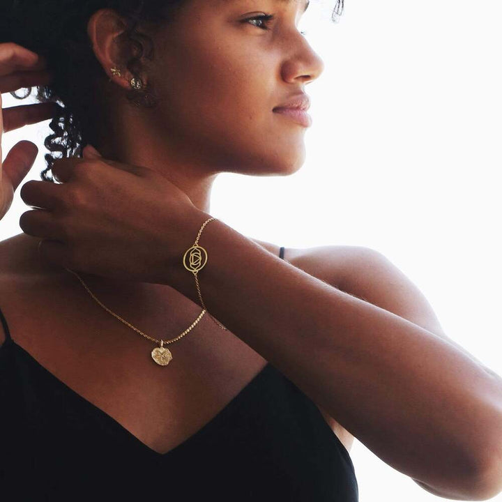Daisy London Gold Plate Chakra Bracelet Additional Image - 8