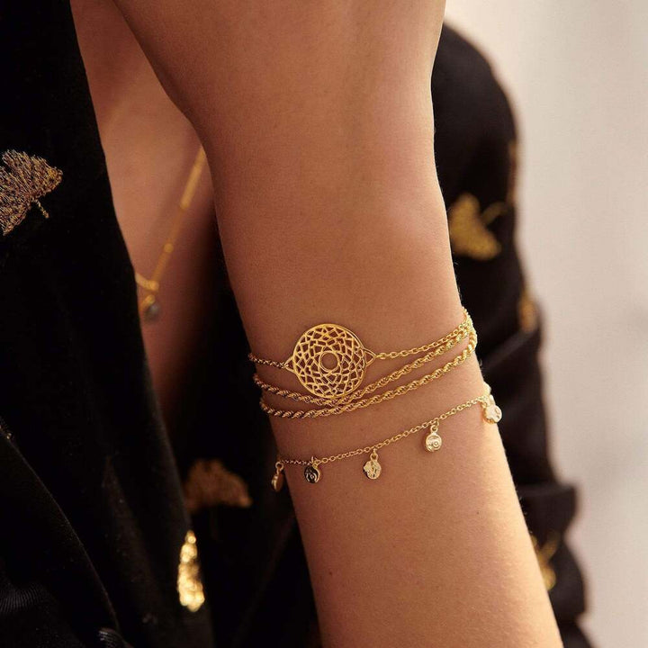 Daisy London Gold Plate Chakra Bracelet Additional Image - 9