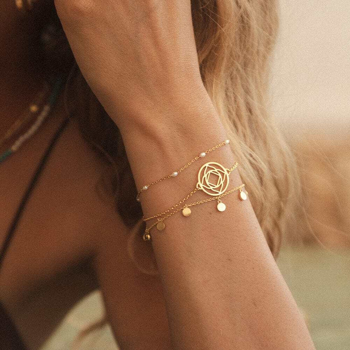 Daisy London Gold Plate Chakra Bracelet Additional Image - 5