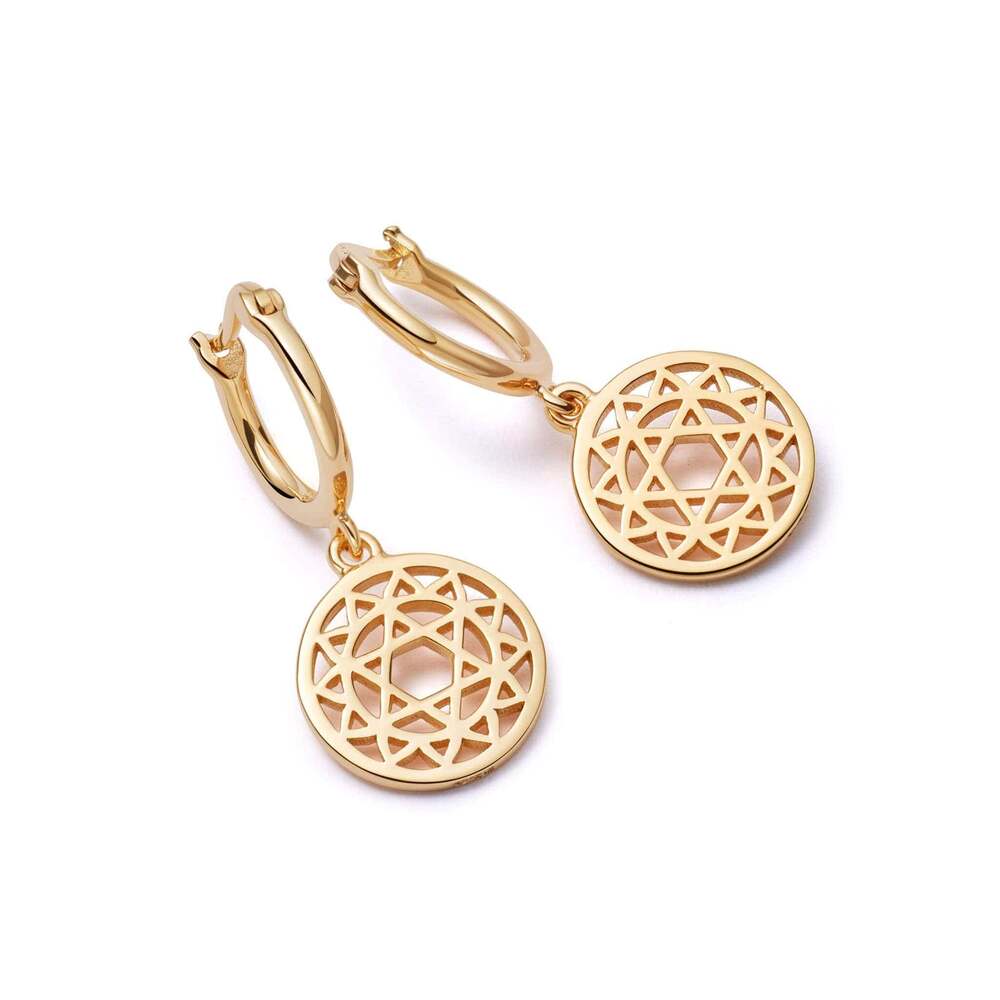 Daisy London Gold Plate Chakra Earrings Additional Image - 4