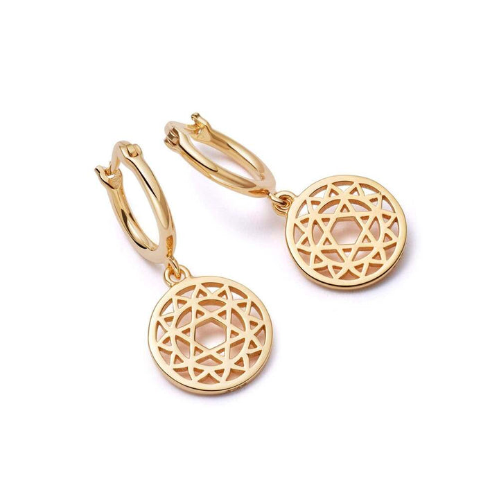 Daisy London Gold Plate Chakra Earrings Additional Image - 4