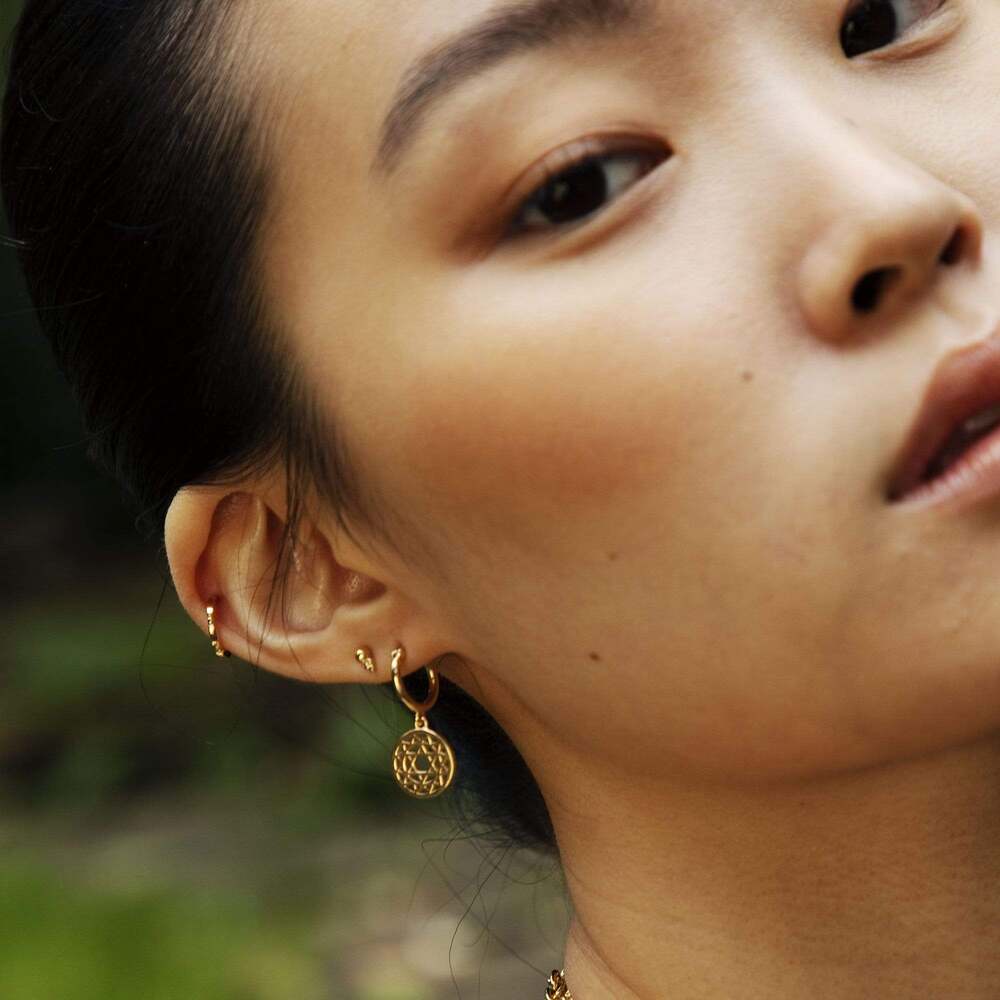 Daisy London Gold Plate Chakra Earrings Additional Image - 18