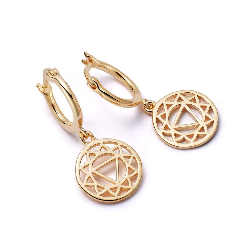 Daisy London Gold Plate Chakra Earrings Additional Image - 5