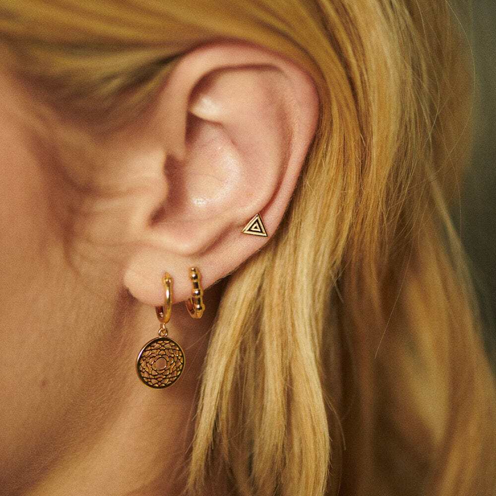 Daisy London Gold Plate Chakra Earrings Additional Image - 13