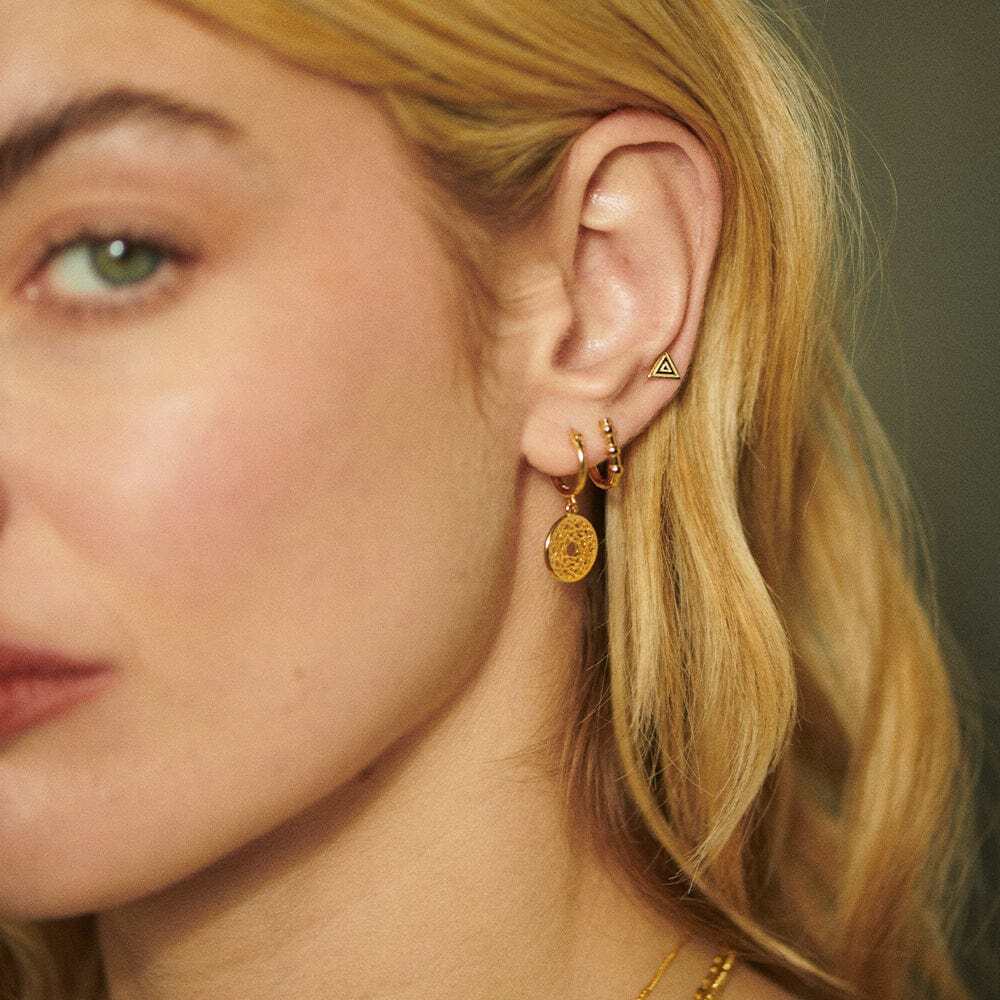 Daisy London Gold Plate Chakra Earrings Additional Image - 20