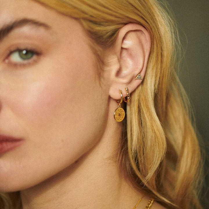 Daisy London Gold Plate Chakra Earrings Additional Image - 20