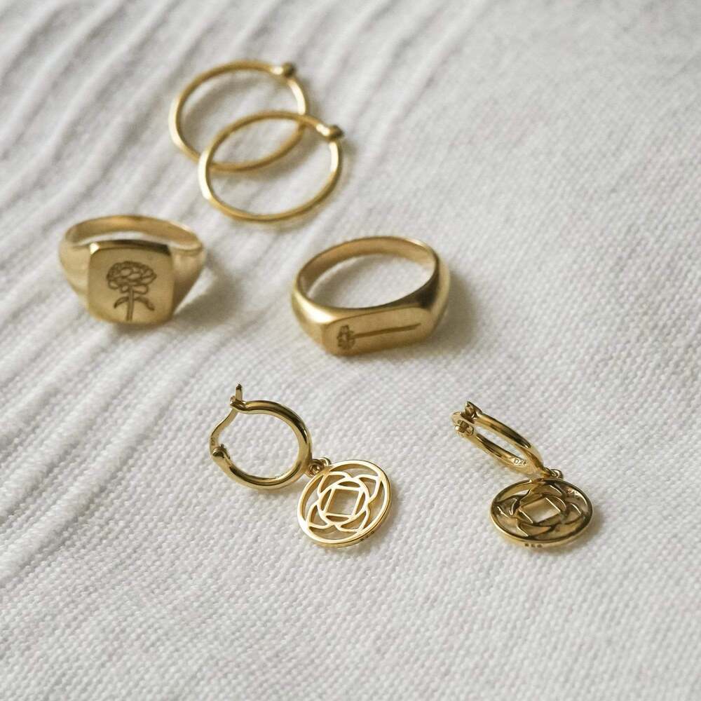 Daisy London Gold Plate Chakra Earrings Additional Image - 14