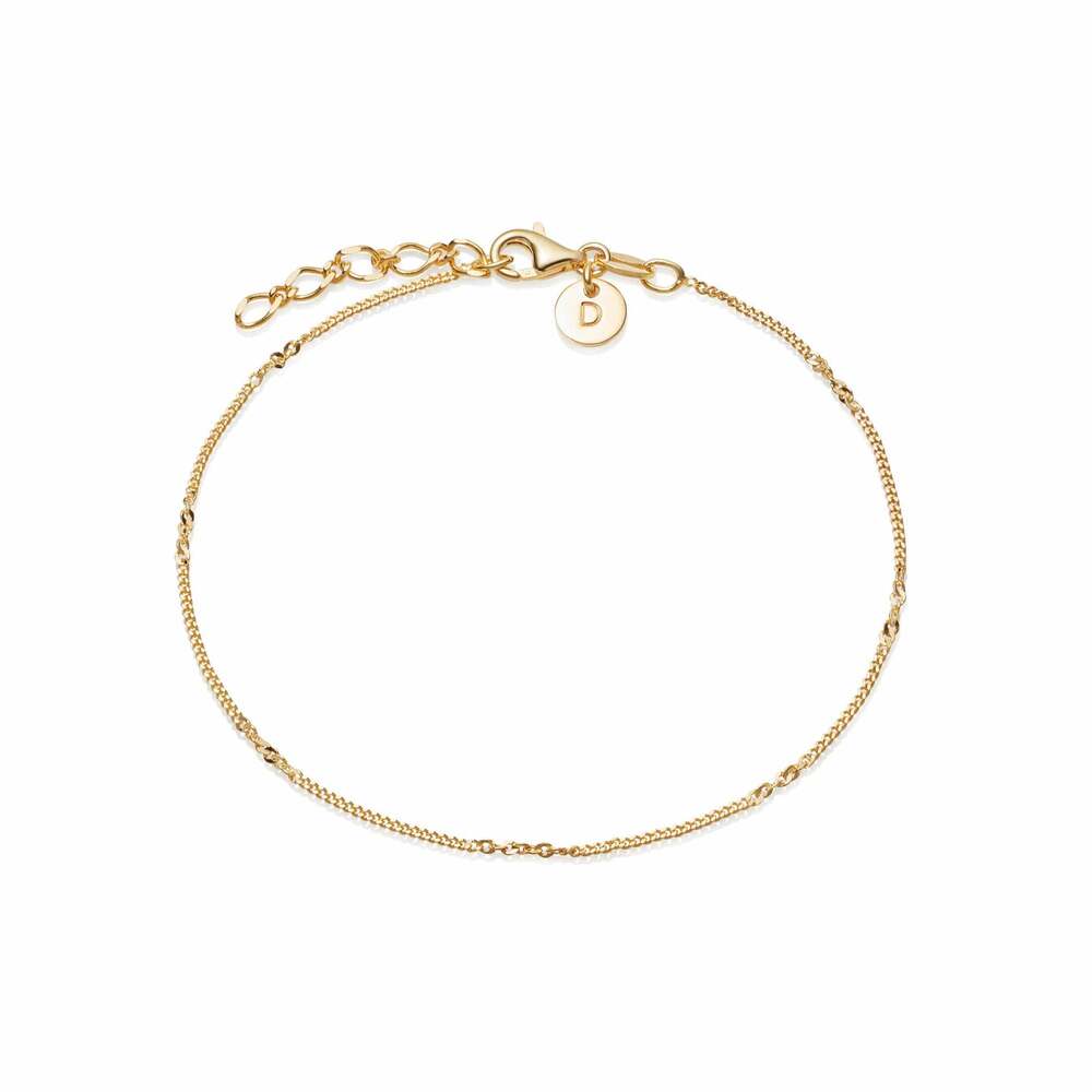 Daisy London Gold Plate Estee Lalonde Forever Chain Bracelet