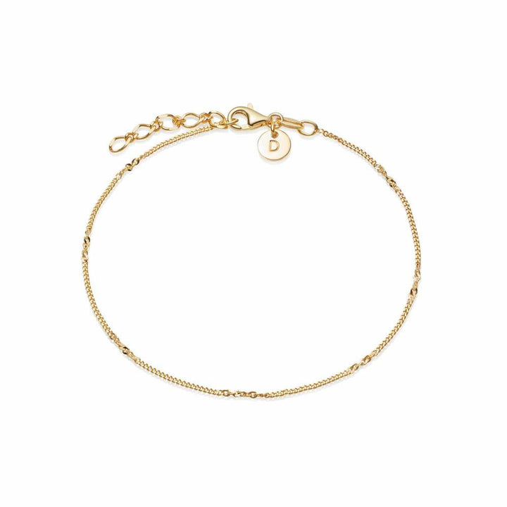 Daisy London Gold Plate Estee Lalonde Forever Chain Bracelet