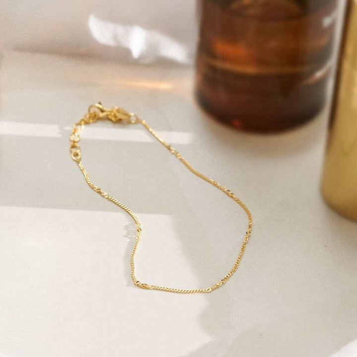 Daisy London Gold Plate Estee Lalonde Forever Chain Bracelet Additional Image - 2