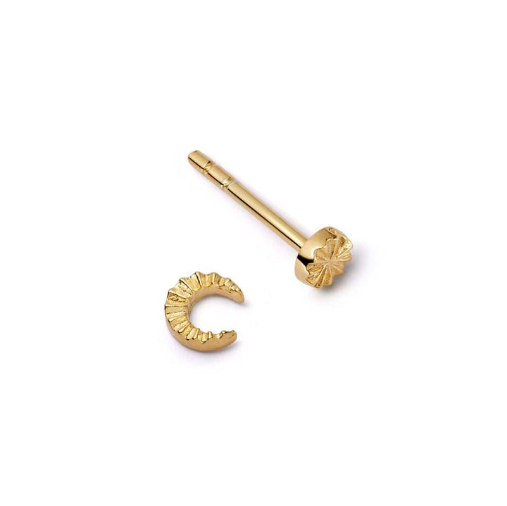 Daisy London Gold Plate Estee Lalonde Luna Stud Earrings