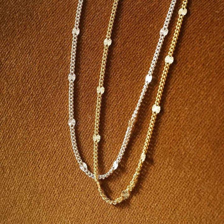 Daisy London Gold Plate Estee Lalonde Sunburst Chain Necklace Additional Image - 2