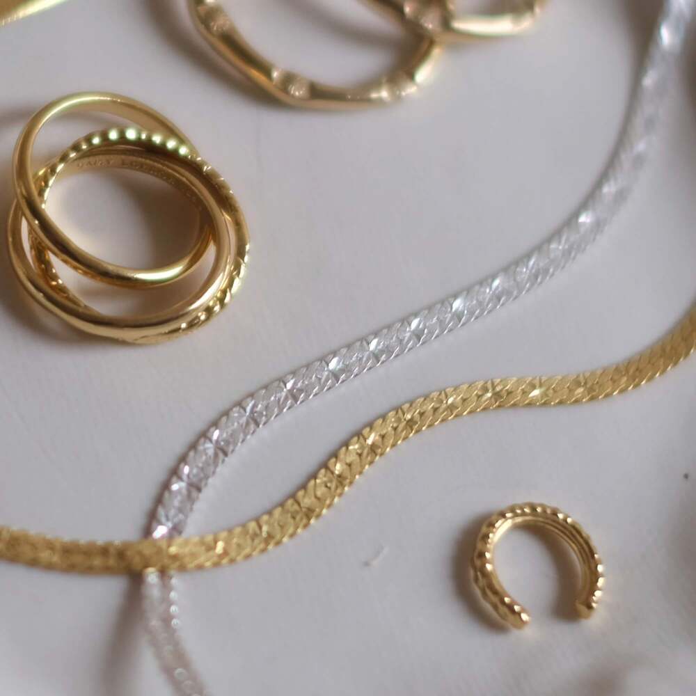 Daisy London Gold Plate Estee Lalonde Thea Ear Cuff Additional Image - 2