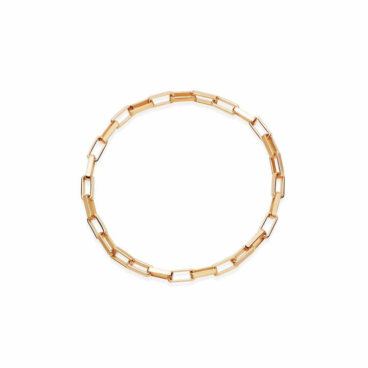 Daisy London Gold Plate Estee Lalonde Delicate Box Chain Ring