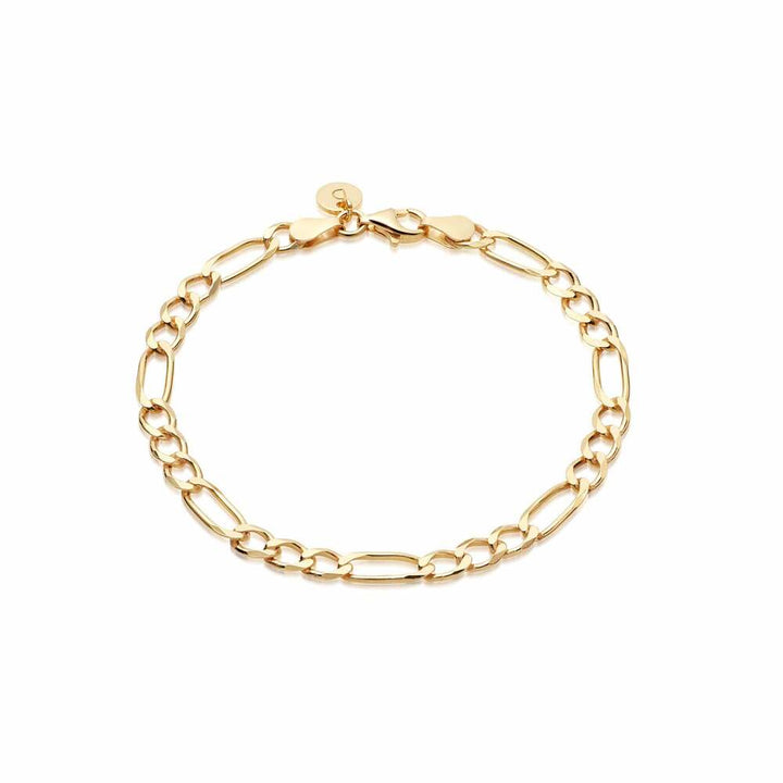 Daisy London Gold Plate Estee Lalonde Figaro Chain Bracelet