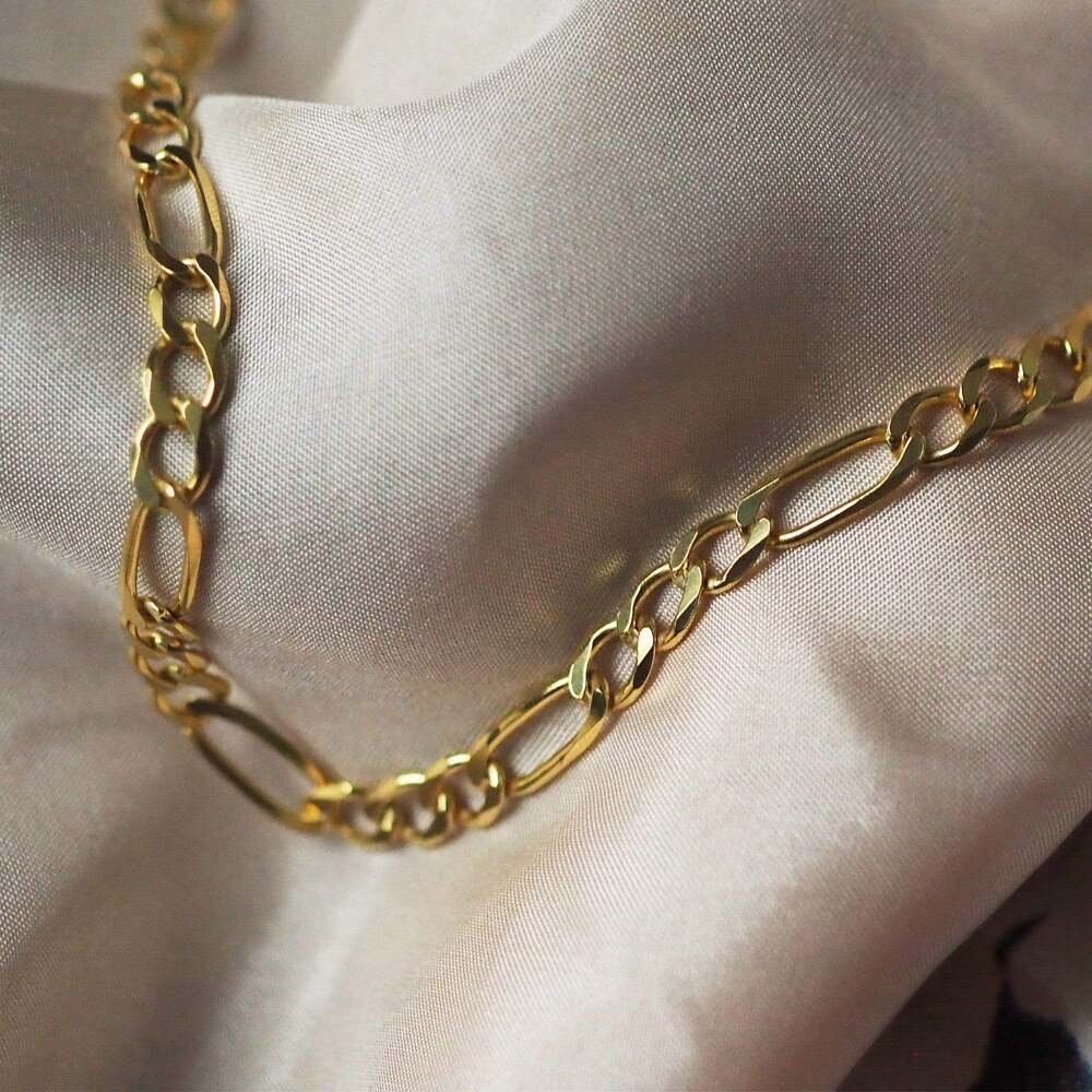 Daisy London Gold Plate Estee Lalonde Figaro Chain Bracelet Additional Image - 2