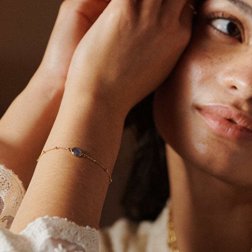 Daisy London Gold Plate Healing Stone Bracelet Additional Image - 22