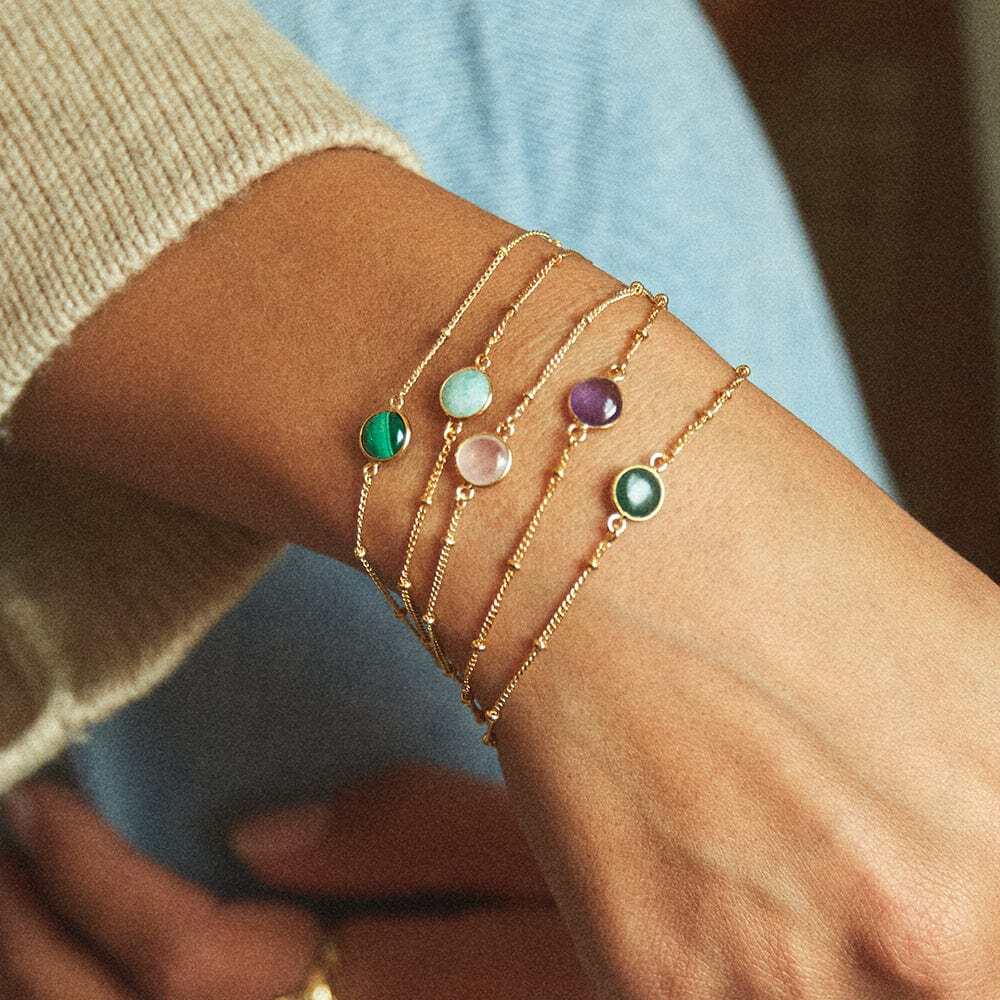 Daisy London Gold Plate Healing Stone Bracelet Additional Image - 15