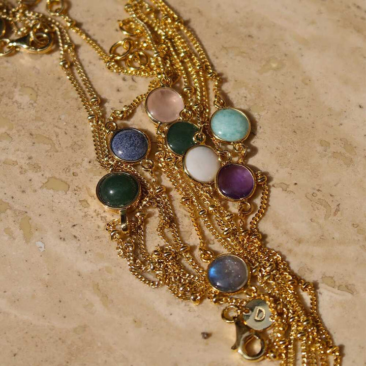 Daisy London Gold Plate Healing Stone Bracelet Additional Image - 1