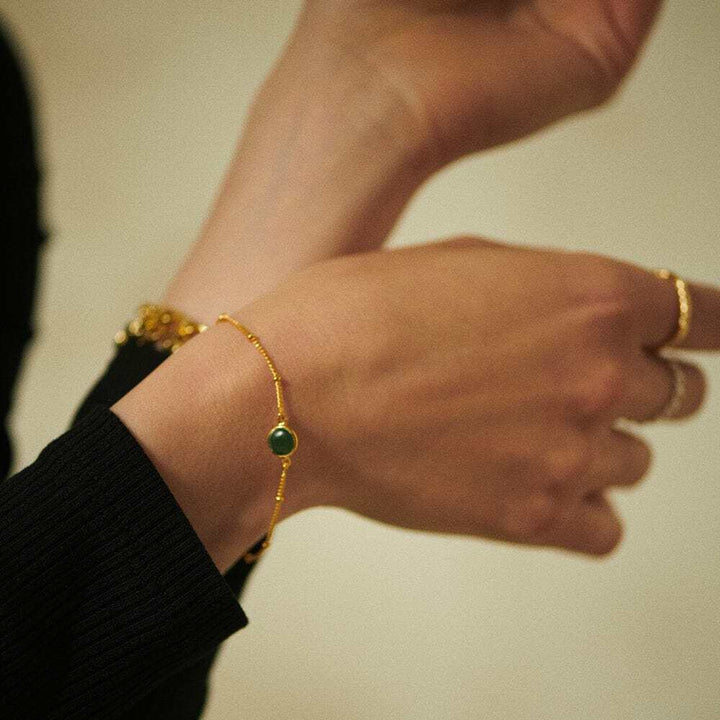 Daisy London Gold Plate Healing Stone Bracelet Additional Image - 3