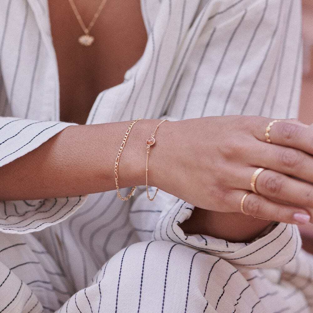 Daisy London Gold Plate Healing Stone Bracelet Additional Image - 28