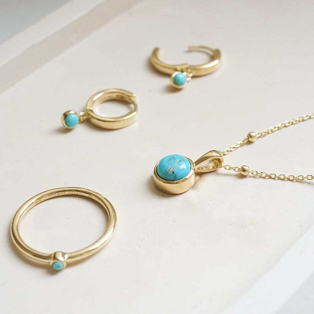 Daisy London Gold Plate Healing Stone Necklace Additional Image - 8