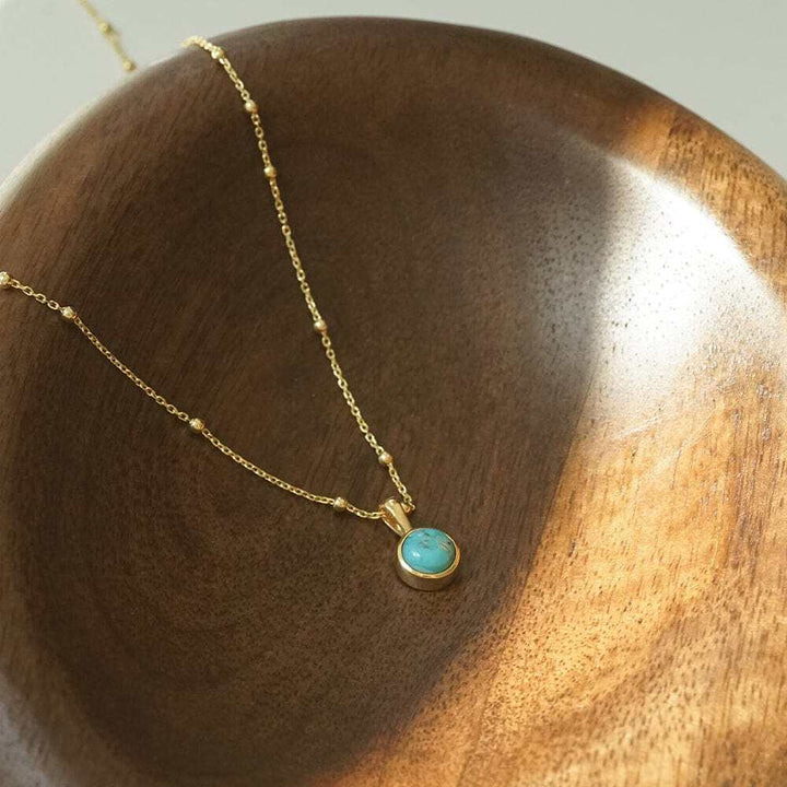 Daisy London Gold Plate Healing Stone Necklace Additional Image - 6