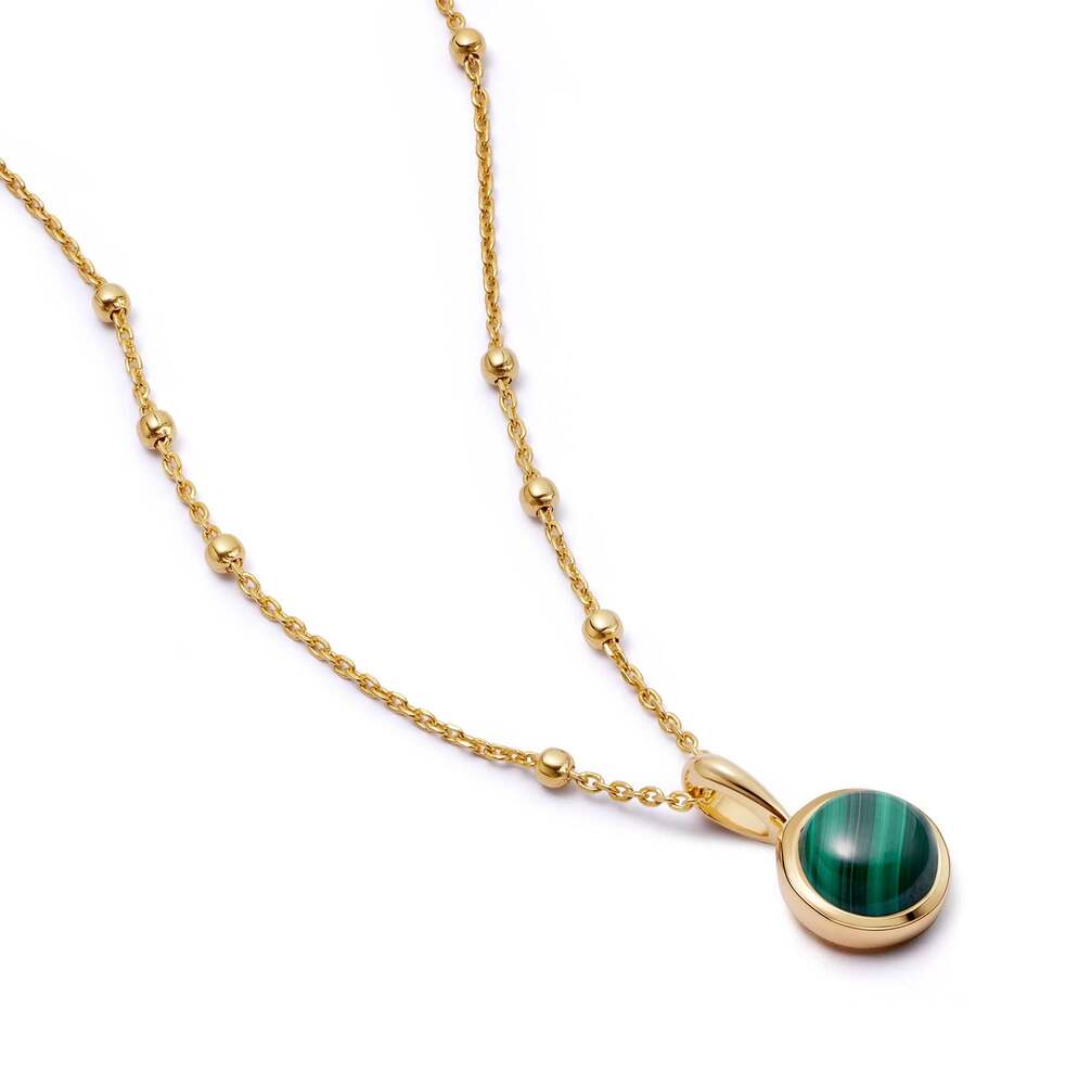 Daisy London Gold Plate Healing Stone Necklace Additional Image - 3