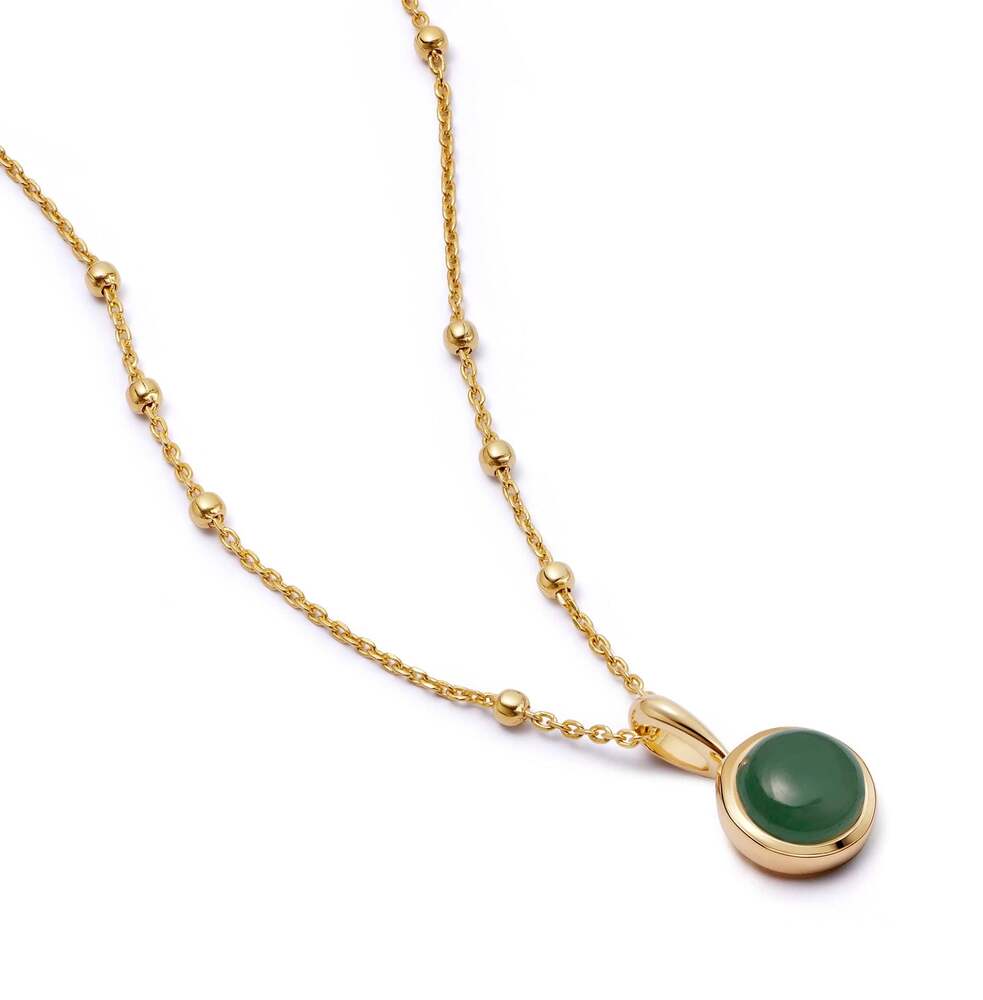 Daisy London Gold Plate Healing Stone Necklace Additional Image - 4