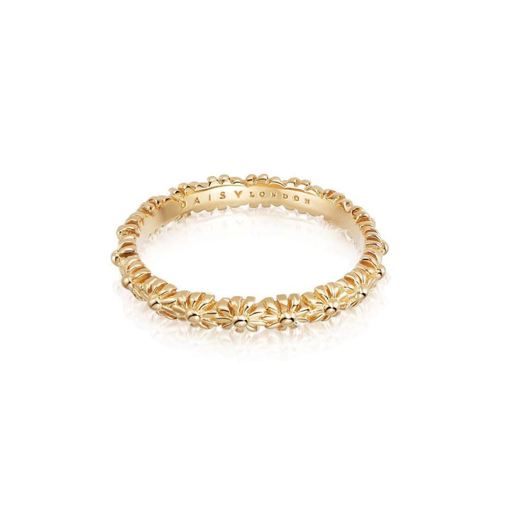Daisy London Gold Plate Iota Ring
