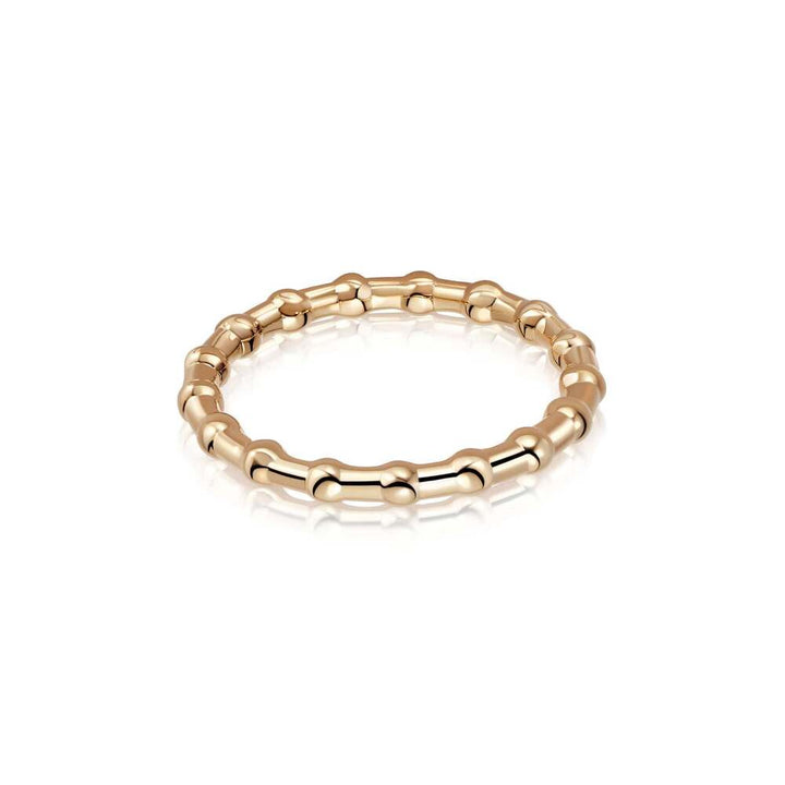 Daisy London Gold Plate Modern Bobble Stacking Ring