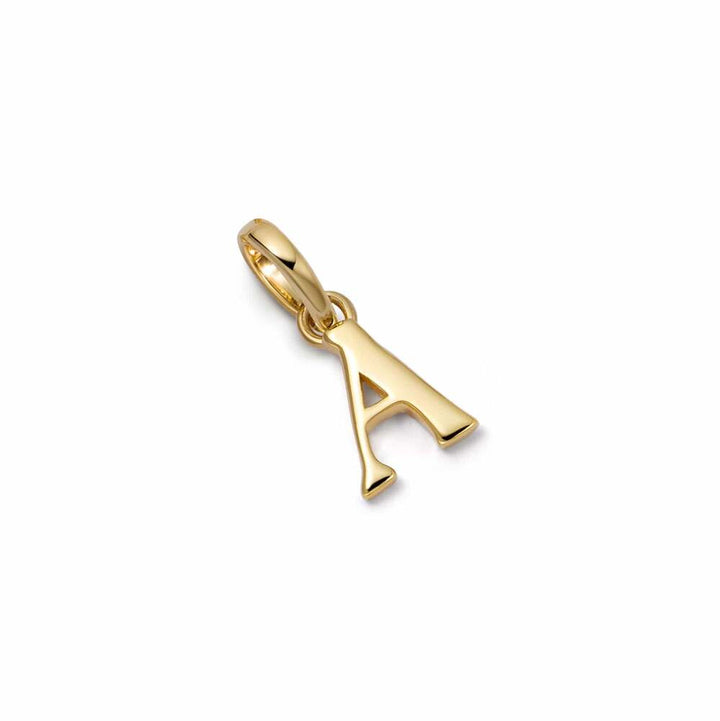 Daisy London Gold Plate Personalised Initial Charm Pendant