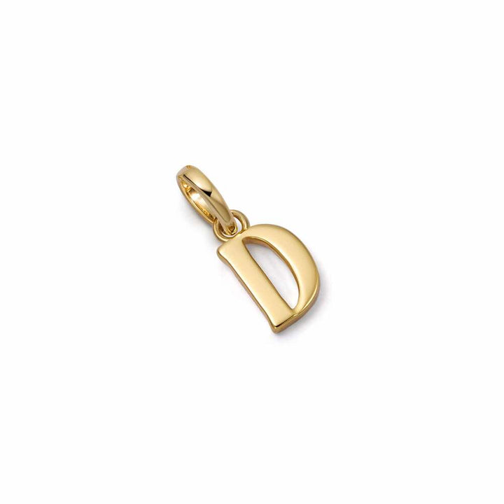 Daisy London Gold Plate Personalised Initial Charm Pendant Additional Image - 16