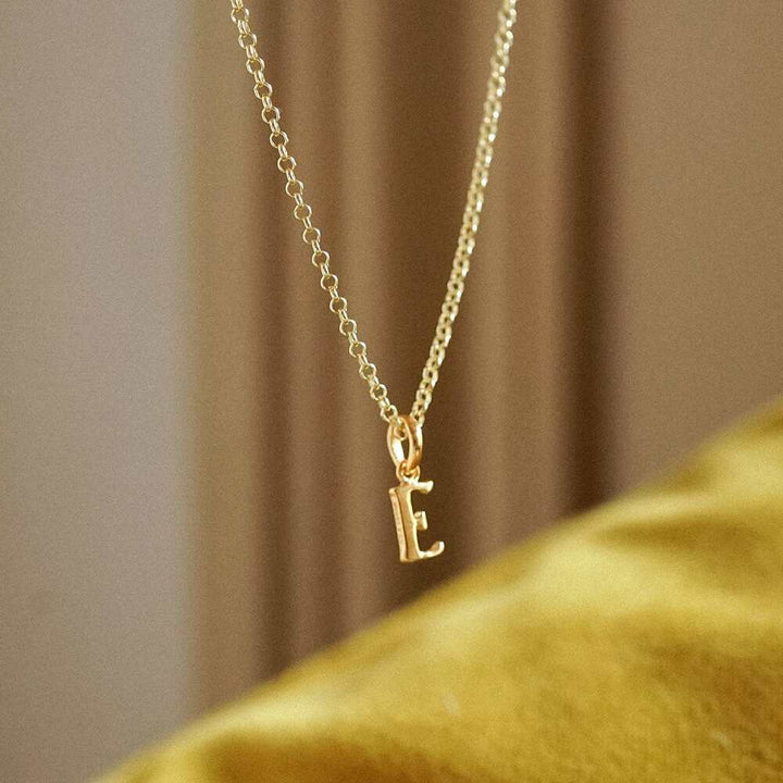 Daisy London Gold Plate Personalised Initial Charm Pendant Additional Image - 23