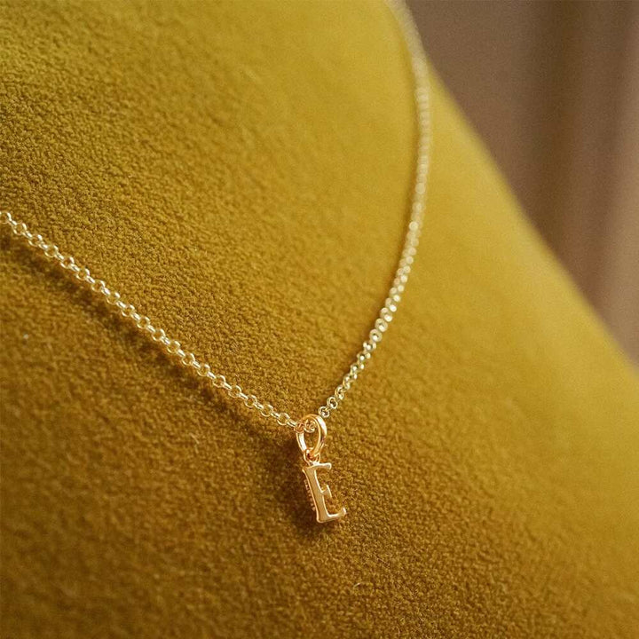 Daisy London Gold Plate Personalised Initial Charm Pendant Additional Image - 27