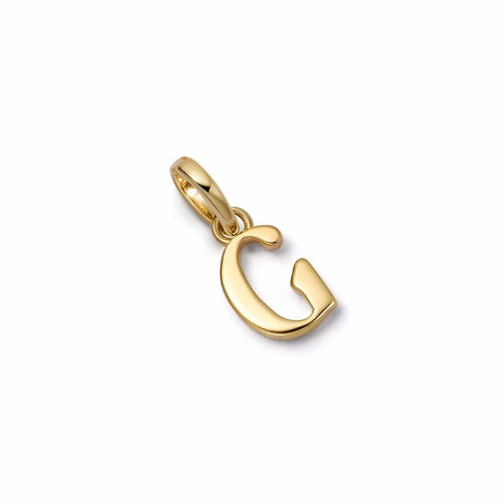 Daisy London Gold Plate Personalised Initial Charm Pendant Additional Image - 32