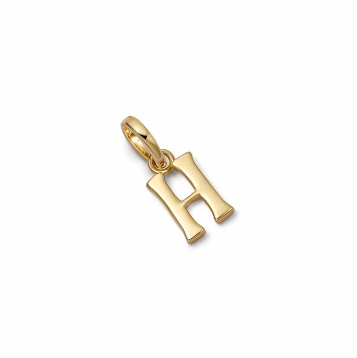 Daisy London Gold Plate Personalised Initial Charm Pendant Additional Image - 36