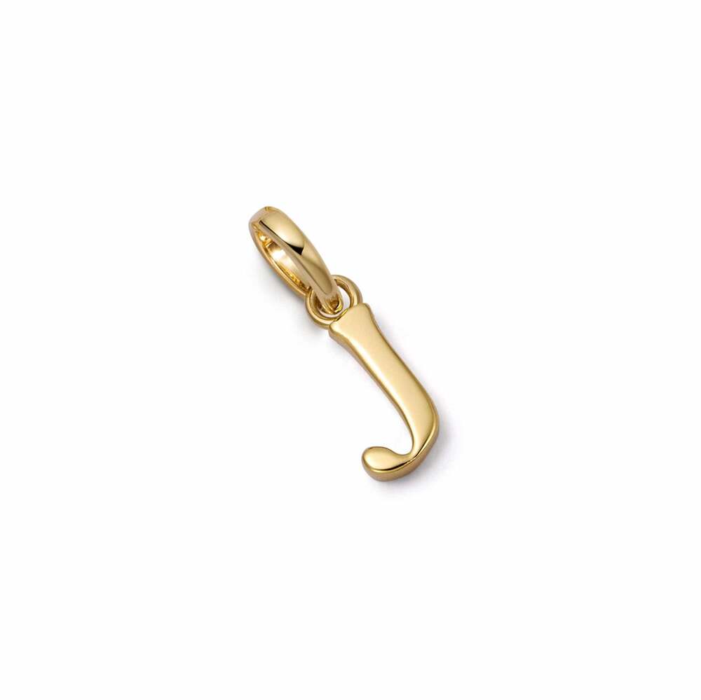 Daisy London Gold Plate Personalised Initial Charm Pendant Additional Image - 43