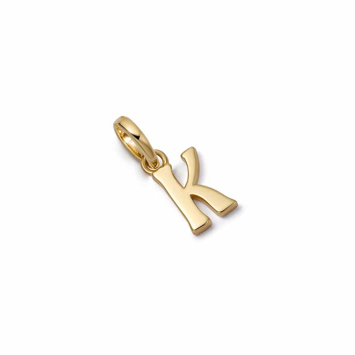 Daisy London Gold Plate Personalised Initial Charm Pendant Additional Image - 46